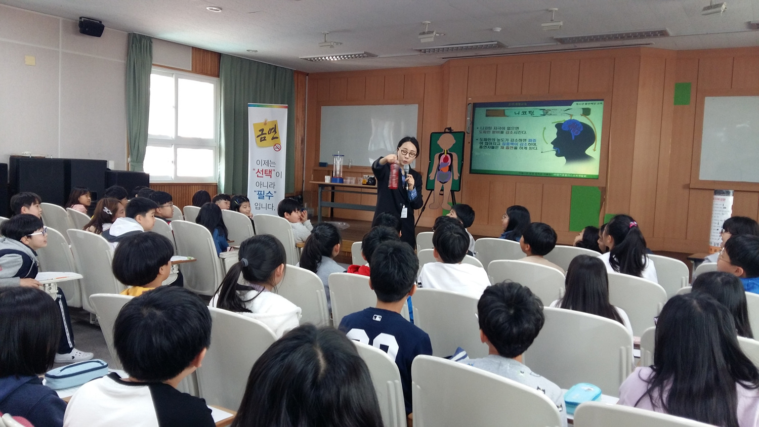 통영 죽림초, 학생 흡연예방 및 금연실천 특강 실시(사진2).jpg