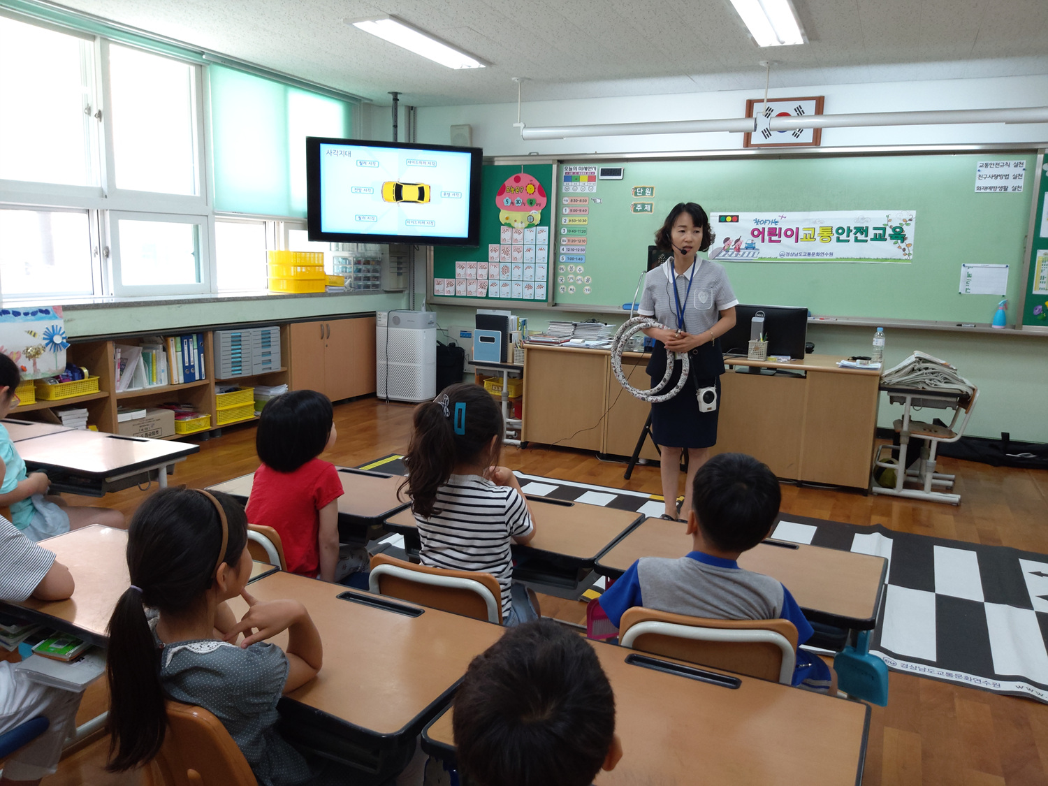 통영 죽림초, 찾아가는 어린이 교통안전교육 실시(사진2).jpg