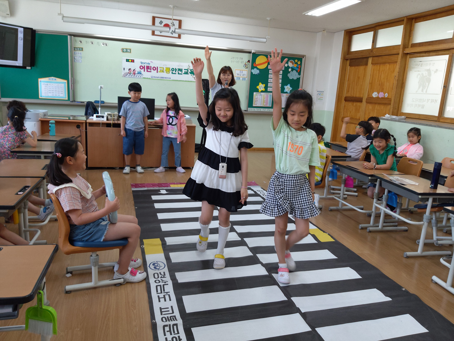 통영 죽림초, 찾아가는 어린이 교통안전교육 실시(사진1).jpg