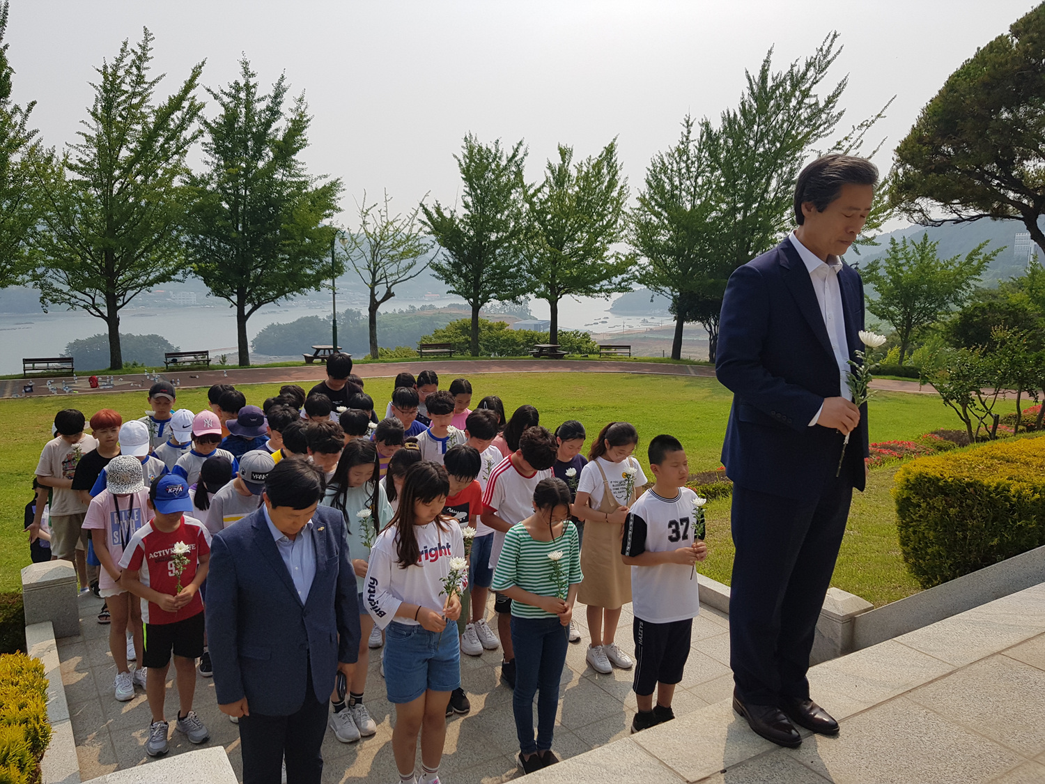 통영 죽림초, 원문 해병대 전적지 답사(사진2).jpg