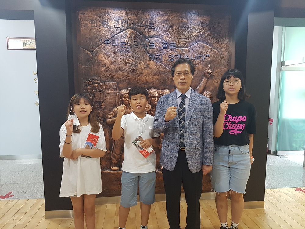 통영죽림초, 원문 해병대전적지 답사(사진3).jpg