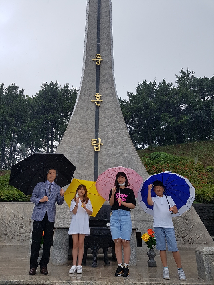 통영죽림초, 원문 해병대전적지 답사(사진2).jpg